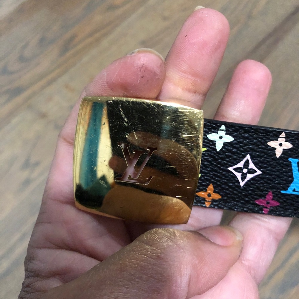 Louis Vuitton Monogram Multicolor Belt